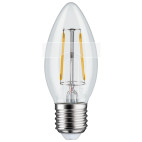 Żarówka Maclean, Filamentowa LED E27, 4W, 230V, WW ciepła biała 3000K 470lm, Retro edison ozdobna świeczka C35, MCE264