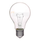 Żarówka wstrząsoodporna 150W E27 230V przezroczysta WST-2665
