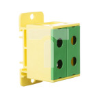 Złączka szynowa 2-torowa 35mm2 żółto-zielona ZGX-2x35 żółto-zielona ENE-00172