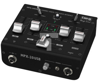 3-kanałowy mikser stereo dla DJ MPX-20USB