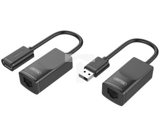 Adapter USB Unitek Y-UE01001 USB - RJ45 Czarny (Y-UE01001)