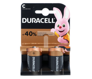 Bateria alkaliczna LR14 / C Basic DURACELL 4520113 /2szt./