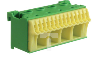 Blok samozacisków 63A QC zielony 18 przyłączy 33x75x75mm KN18E