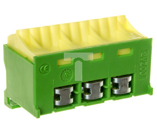 Blok samozacisków QC 63A zielony 14 przyłączy 33x60x34mm KN14E