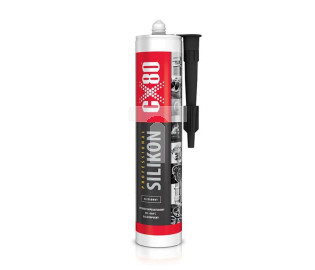 CX80 Silikon professional 310ml bezbarwny 99.297