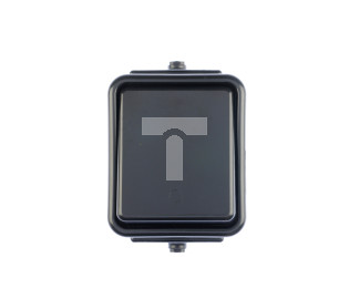 Cedar Łącznik jednobiegunowy hermetyczny IP44 10A czarny WNt-100C WNT100C05