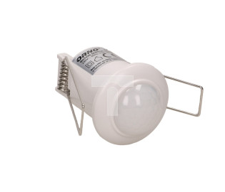 Czujnik ruchu i obecności PIR 800W 360 IP20 biały OR-CR-257