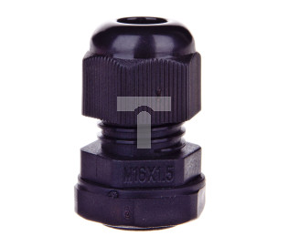 Dławnica kablowa poliamidowa M16 IP68 DP-EN 16 HM BK czarna E03DK-01040120501 /100szt./