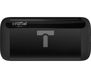 Dysk zewnętrzny Crucial SSD Portable X8 2 TB Czarny (CT2000X8SSD9)