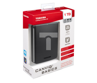 Dysk zewnętrzny Toshiba CANVIO BASICS HDTB410EK3AA (1 TB 2.5 USB 3.0 kolor czarny)