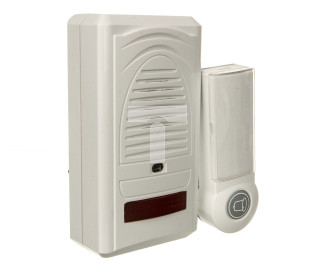 Dzwonek bezprzewodowy 60m 230V 6898-80 biały P5705