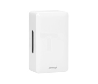 Dzwonek elektromechaniczny dwutonowy BREVIS MINI AC, 230V, śnieżno biały OR-DP-MR-148/PW