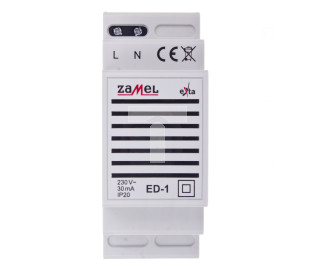 Dzwonek przyzywowy 230V AC 85dB IP20 ED-1 EXT10000025