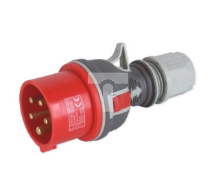 ELEKTROMET Wtyczka siłowa TWIST IP44 32A 5P 400V WPP-32A/5