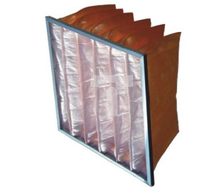 Filtr powietrza HVAC kieszeniowy, F6, M5, 592 x 592 x 350mm, RS PRO
