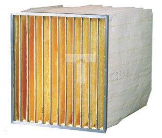 Filtr powietrza HVAC kieszeniowy, F8, 304 x 609 x 381mm, RS PRO