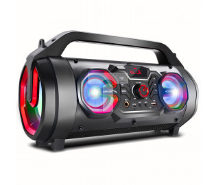 Głośnik przenośny bazooka Audiocore, bluetooth 5.0, radio FM, karta micro, SDIPX4, 2000mAh, AC875