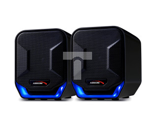 Głośniki komputerowe 6W USB BlueiBlack Audiocore AC865 B AC865