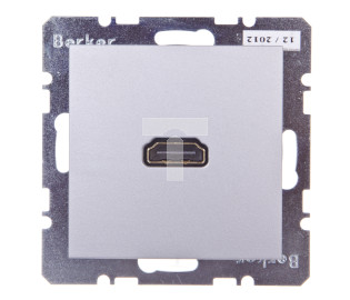 Gniazdo HDMI aluminium 3315421404