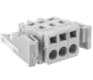 Gniazdo MCS-MIDI Classic 3-biegunowe jasnoszare raster 5mm 721-103/037-000 /50szt./