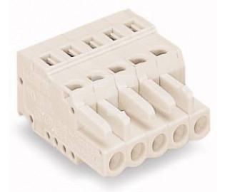 Gniazdo MCS-MIDI Classic 4-biegunowe jasnoszare raster 5mm 721-104/026-000 /100szt./