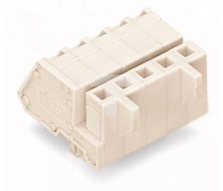 Gniazdo MCS-MIDI Classic kątowe 7-biegunowe jasnoszare raster 5mm 721-307/008-000 /50szt./