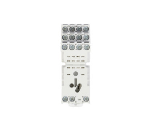 Gniazdo przekaźnika R4 GZM4-SZARE 857436