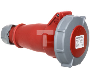 Gniazdo przenośne 1-częściowe 16A 5p 6h 400V IP67 AM-TOP zaciski śrubowe MEN550
