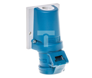 Gniazdo stałe 3P 16A 230V niebieskie IP44 1341 MEN1341