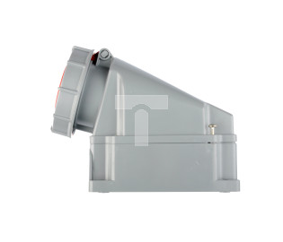 Gniazdo stałe 63A 5P 400V czerwone IP67 /bez dławnicy/ POWER TWIST 135-6