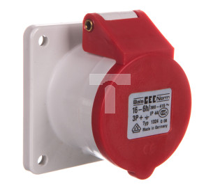 Gniazdo tablicowe proste 16A 4P tablicowe IP44 1324