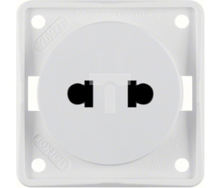 Integro Flow Gniazdo b/u /Standard Euro-Amerykański/ biały mat 962572502