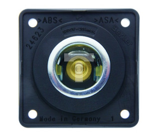 Integro Flow Gniazdo zasilania 12 V czarny mat mechanizm 845712503