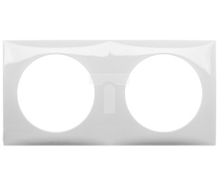 Integro Flow Ramka podwójna śnieżnobiała 918262519