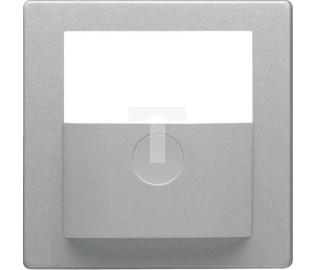 KNX e/s Q.x Płytka czołowa do modułu czujnika ruchu KNX, alu aksamit, lak. 80960421