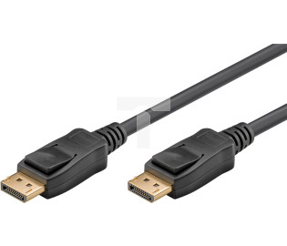 Kabel DisplayPort 1.4 czarny 3m 49970