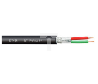 Kabel do transmisji danych BiT Profibus PA 1x2x1 czarny EB0010 klasa Eca /bębnowy/