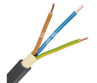 Kabel energetyczny YKY 3x2,5 żo 0,6/1kV /100m/