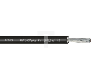 Kabel fotowoltaiczny BiT 1000 solar PV 1x4 1/1kV czarny S68350 /bębnowy/