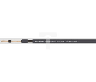 Kabel fotowoltaiczny SOLARFLEX-X H1Z2Z2-K 1x6 czarny 713531 /bębnowy/