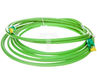 Kabel krosowy (Patch Cord) SF/UTP kat.6A zielony 6m 6XV1870-3QH6