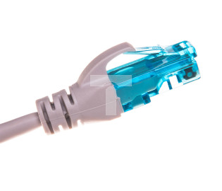 Kabel krosowy (Patch Cord) U/UTP kat.5e szary 10m DK-1512-100