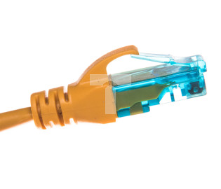 Kabel krosowy (Patch Cord) U/UTP kat.5e żółty 2m DK-1512-020/Y