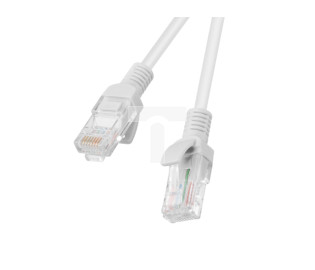 Kabel krosowy patchcord U/UTP kat.5e 0,5m szary PCU5-10CC-0050-S