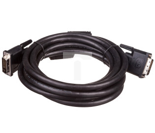 Kabel połączeniowy DVI-D Dual Link Typ DVI-D(24+1)/DVI-D(24+1), M/M czarny 3m AK-320101-030-S