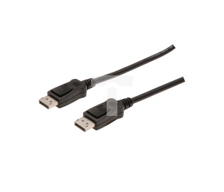 Kabel połączeniowy DisplayPort 1.2 Typ DP/DP, M/M czarny 15m AK-340100-150-S