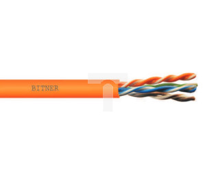 Kabel teleinformatyczny BiTLAN U/UTP kat.6 4x2x0,54 LSOH /bębnowy/