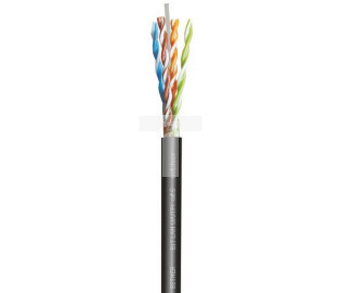Kabel teleinformatyczny BiTLAN U/UTPf 4x2xAWG23 kat.6 zewnętrzny 350MHz TI0054 /bębnowy/