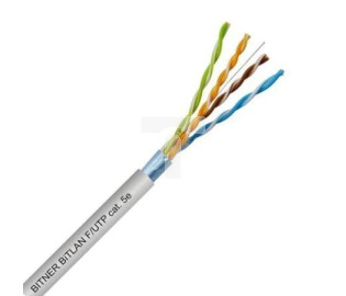 Kabel teleinformatyczny F/UTP kat.5e 4x2x0,5 155MHz Rentib TI0084 klasa Eca /100m/