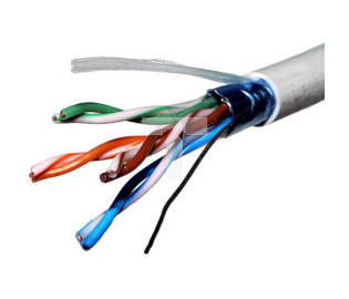 Kabel teleinformatyczny F/UTP kat.5e 4x2x0,5 drut LSOH BL-1633ENH /bębnowy/